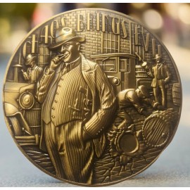 🔥Law & Order Chicago Al Capone Scarface Prohibition Bootleggers Challenge Coin
