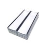 20 Magnetic Label Holders 40 x 150mm Pre-Cut C Profile