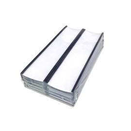20 Magnetic Label Holders 40 x 150mm Pre-Cut C Profile