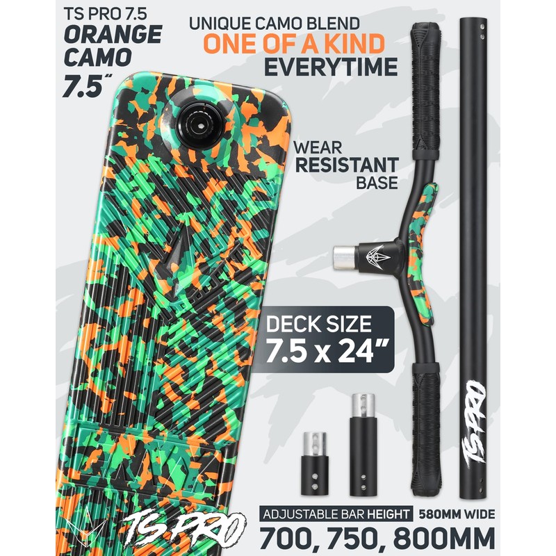 Envy Scooters TS PRO - 7.5" Orange Camo