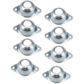 THETAG Furniture Castors Small Pack of 8 Ball Castors for Furniture Cabinet Castors Small Nylon Ball Castors for Transfer or Transport Device