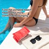 Portable Outdoor Headrest with Hanging Storage Pocket – Foldable Neck