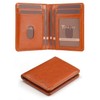 Teskyer Leather Bifold Wallet for Men with Gift Box, Stylish