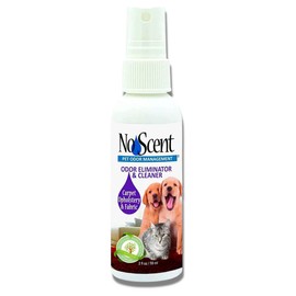 No Scent Carpet Upholstery & Fabric Furniture Spray Spot Cleaner for Wet Dog Smell, Cat Spray, Pet Odor, Urine, Poop & Secretions (2 Fl Oz / 59 mL)