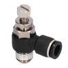 L Type Right Angle Throttle Valve Quick Fitting Convenient Elbow