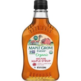 Maple Grove Farms Farms Organic Pure Maple Syrup, 8.5 Fl Oz 100%
