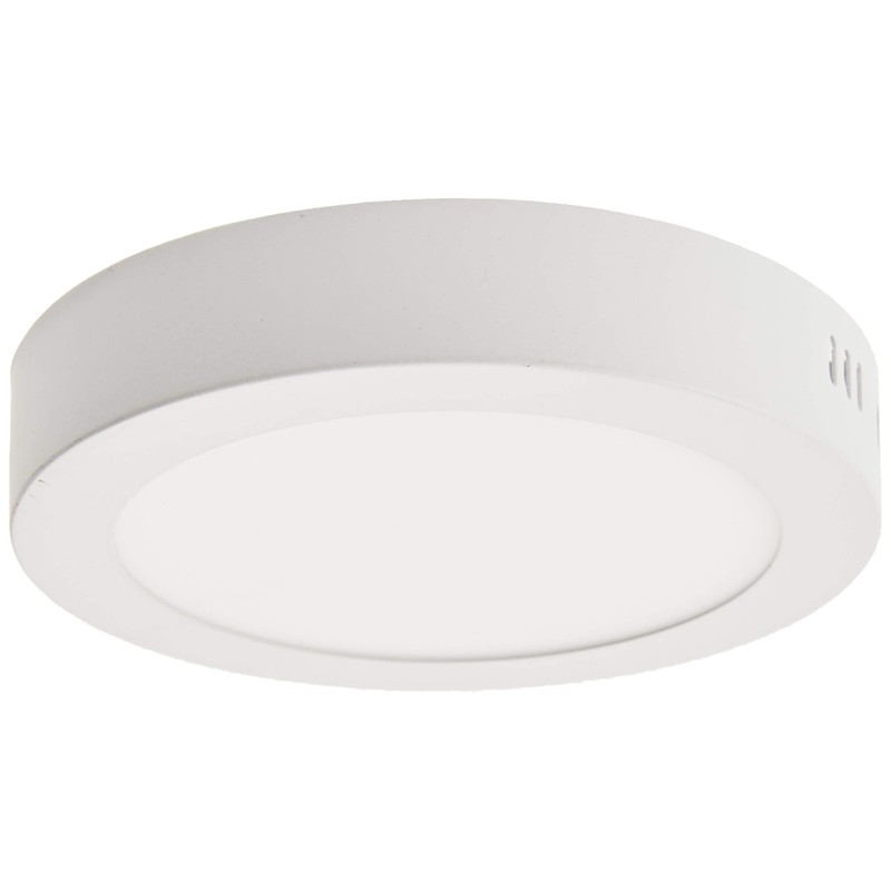 JANDEI 12W LED Surface Downlight Round Matte White Aluminum Ring