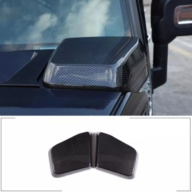 autopart2021 Carbon Fiber Front Hood Side Air Intake Vents Cover Trim For HUMMER 2003-09 H2