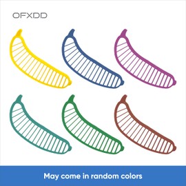 Banana Plastic Chopper - Pack of 3 - Easy Bananas Kitchen Slicer - Banana Cutter Cut Tools