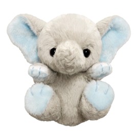 Sangei Boeki Original Plush Stuffed Animal, Kunkoro, Elephant, W3.9 x D4.7 x H4.7 inches (10 x 12 x 12 cm), Animal, Animal, Animal,