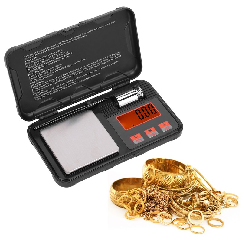 Mini Jewelry Scale High Accuracy Portable Small Pocket for Gold