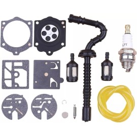 For STIHL Fuel Filter Line Hose Carb Repair Kit For Stihl 015 015AV 015L Chainsaw Replace