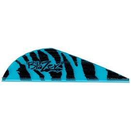 Bohning Co Blazer Tiger Vanes (100 Pack), Teal