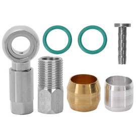 Brake Hose Kit Banjo Bolt Copper Olive Hose Adapter Bicycle Fittings Sories Set for Bh90 Bicycle