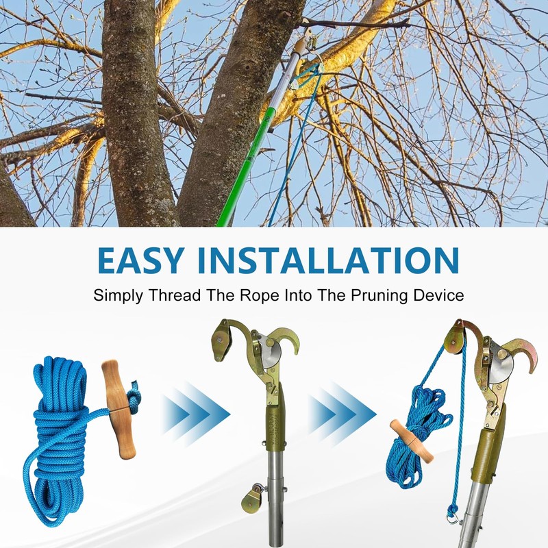 PR-20 Tree Pruner Rope Replacement Kit (20ft) Compatible with Jameson