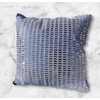 Pearls Embedded Throw Pillow Covers with Rhinestone Crystal Glass Luxurious