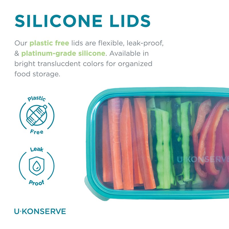 U Konserve Stainless Steel Rectangle Food Storage Bento Box Container,