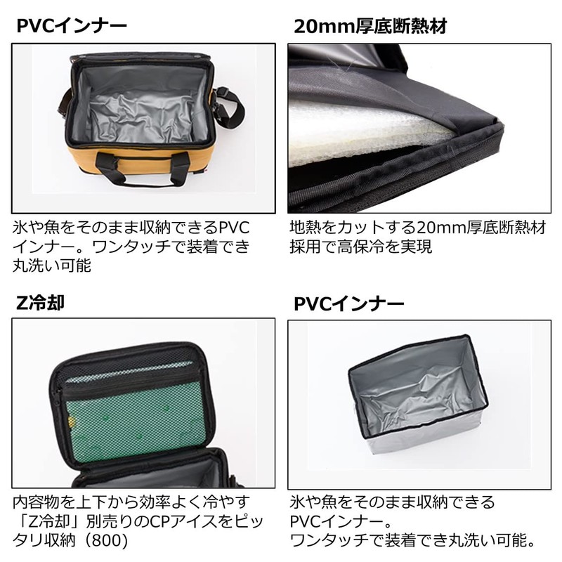 Daiwa Soft Cooler, Fishing/Outdoor/Camping, Soft Cool 800, Mocha, 2.8 gal