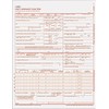 TOPS 50135RV CMS 1500 Claim Form,Laser,20 lb,8-1/2-Inch x11-Inch ,250/PK,8PK,WE