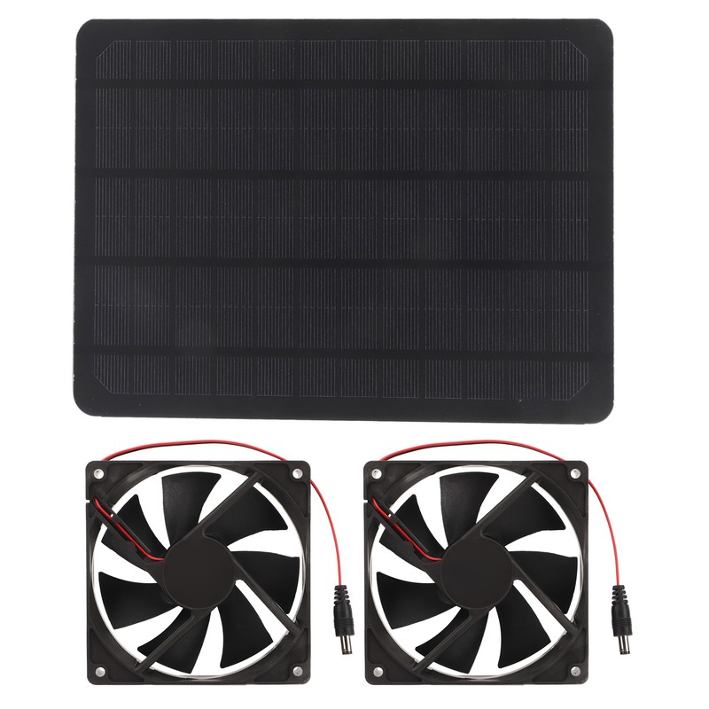 Solar Panel Fan Kit 12V 10W Portable Universal Energy Saving