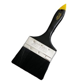 Hake City Duster Brush 356 Raster Blended Hair (Black Pig Hair, Black Horse Hair, Nylon Hair), 4 Inches, 3.9 inches (100 mm), 1 Piece