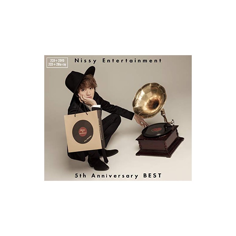 Nissy Entertainment 5th Anniversary BEST(CD2枚組+DVD2枚組)