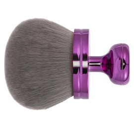UNIMEIX 3 Inch Sunscreen Brush for Face Kabuki Brush Sunscreen Applicator Self Tanner Body Makeup Brush Coverage Perfector for Liquid Foundation Powder Cream (Purple)