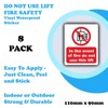 8-Pack In The Event Of Fire Do Not Use This