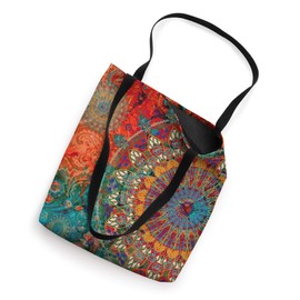 Abstract Mandala Yoga Tote Beach Tote Bag