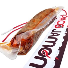 Chorizo de Bellota 100% Ibérico Paco Jamon, 1.5 libras, 12 Meses de Curación, 10-15 Porciones, Importado de España