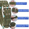 Military Tactical Dog Collar, 1.5'' Wide D Ring & Buckle,