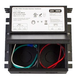 ELV UL listed dimmable LED driver 24v 96w ELV MLV triac 4 amp class 2 junction box