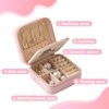 YEJAHY Jewellery Box Girls, Jewellery Box Small Travel for Women