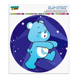 Care Bears: Unlock The Magic Grumpy Bear Bedtime Automotive Car Window Locker Circle Bumper Sticker