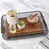Gourmet Basics by Mikasa Westfield Rectangular Kitchen Centerpiece Storage Basket