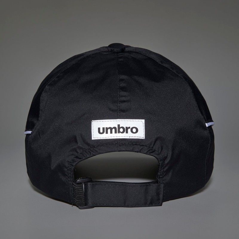 Umbro UF5SCP01U Waterproof Cap, Retroreflective, Ventilation, Rain, Practice, Moving,, BK