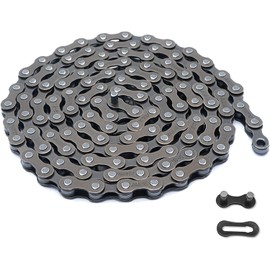 Hycline Bicycle Chain 6/7/8 Speed, Bicycle Chain 1/2 x 3/32 Inch, Special Steel Bike Chain for BMX Chain Lock, Road Mountain Bike, Road Bike, Sports Bike, 116 Links