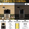 Large Automatic Chicken Coop Door Solar Powered, Charge with 7W