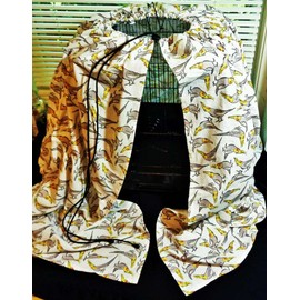 fortheBIRDS! LARGE Bird CAGE  "COCKATIELS" COVER ONLY