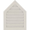 Ekena Millwork GVWPE24X3202SDPPI-09 Peaked Top Gable Vent Decorative Face, 24"