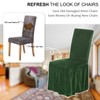NICEEC Spandex Chair Covers for Dining Chairs Covers Set of