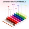 TDANCE Colorful lashes extension D Curl 0.07mm Thickness Semi Permanent