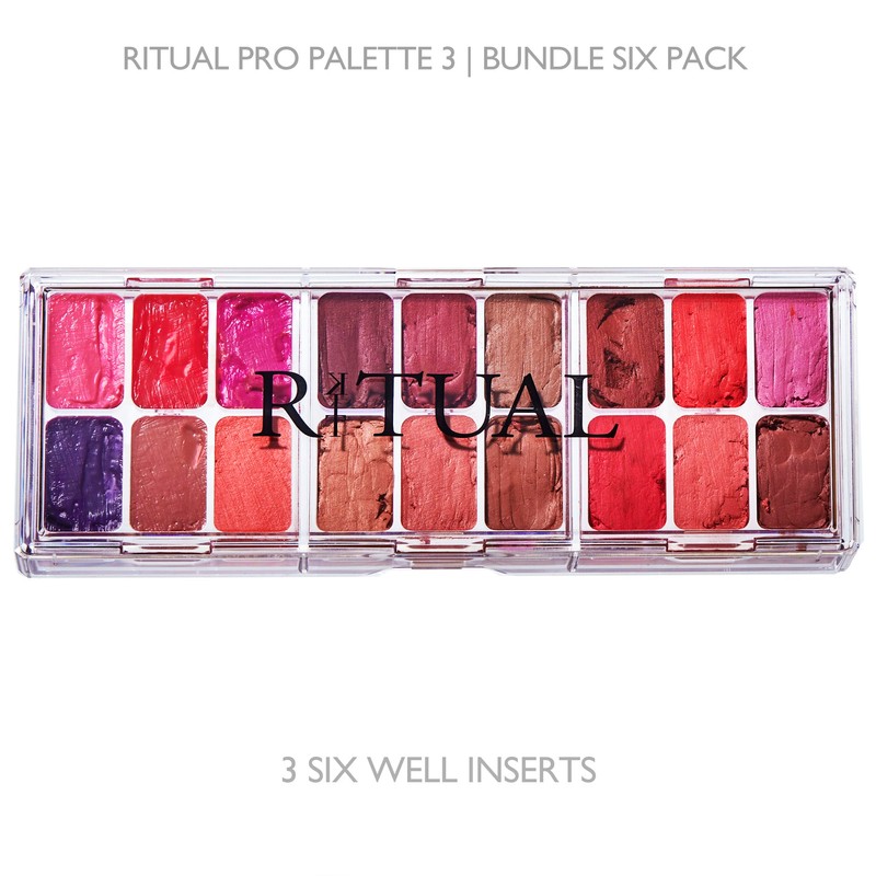 Empty Makeup Palette | 18 Wells | Modular Interchangeable Depotting