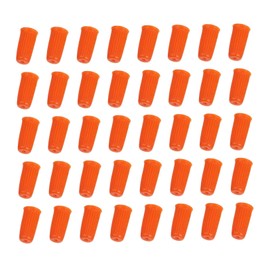 BIUDECO 100Pcs Eyelash Glue Replacement Caps with Piercing Needle Prevent Clogging for Eyelash Glue Bottles for Home and Professional Beauty Salons