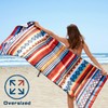 DARCHEN Microfiber Beach Towels Oversize Quick Dry Towel[1 or 4