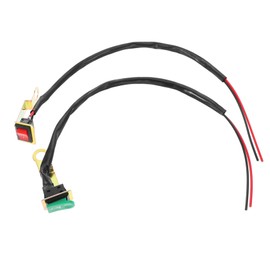 Mikinona 2Pcs Motorcycle Headlight Control Switch Horn Turn Off Switches for Enhanced Safety Multifunctional Design Compatible with Various Motorcycles and Electric Bikes