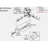 Centella For Victor SR450D Acetylene Regulator Repair Parts Kit 0790-0102