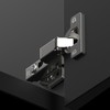 Chibery 20 Pack 95° Inset Frameless Soft Close Cabinet Hinge,