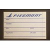 PIEDMONT AIRLINES Baggage Sticker 1980s Unused
