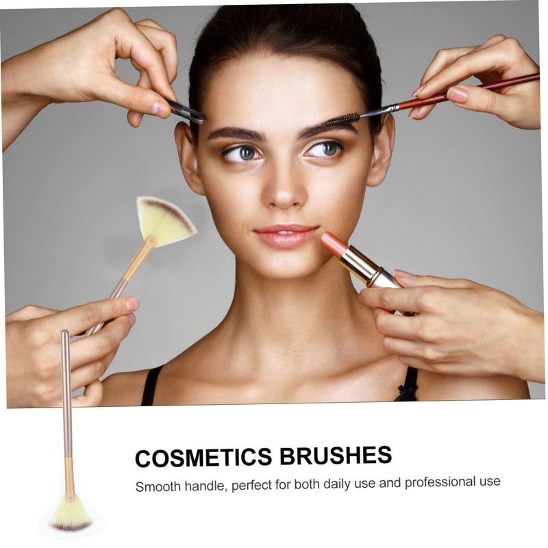 minkissy All-in-One Makeup Brush Kit 9pcs Highlight Brush Blush Brush